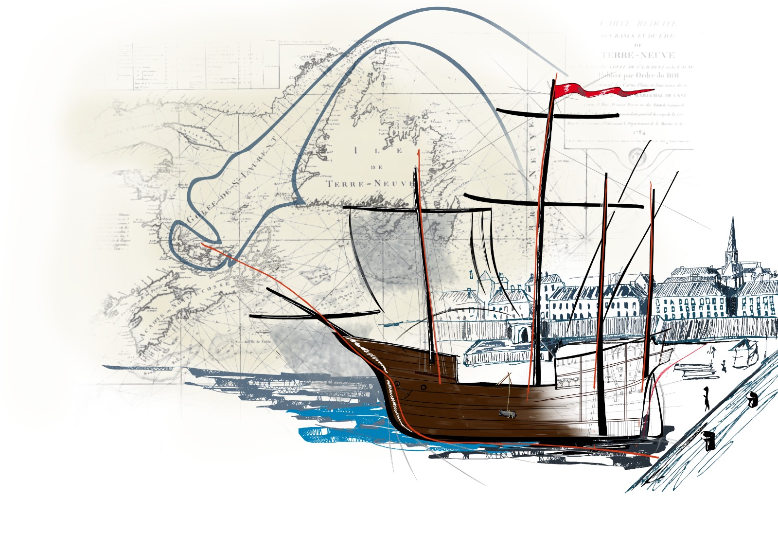 Le premier navire de Jacques Cartier : le temps des hypothèses